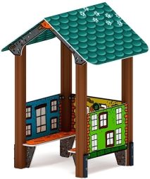 Домик малый 3 (город) МФ 10.01.03-01, фото 4 Домик малый 3 (город) МФ 10.01.03-01, фото 4