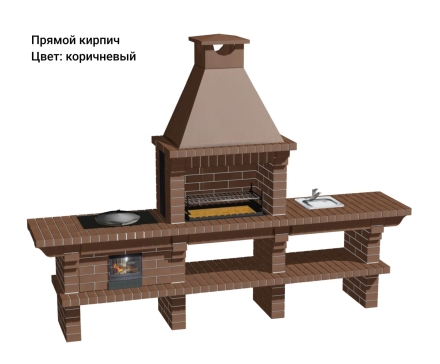 Печь Аристократ 7142 Радиальный кирпич красный, фото 9