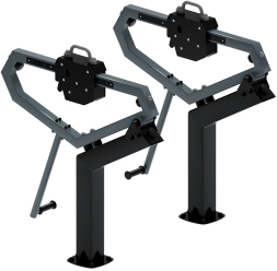 Приседания (серый) - Уличный тренажер - СТ 025-13.П, фото 3