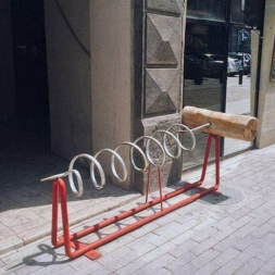 Велопарковка декоративная Штопор