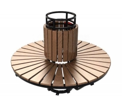 Скамейка вокруг дерева или столба TORUDA 020 без кашпо, фото 2