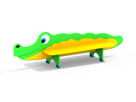 МФ 1.33 Лавочка Крокодил, фото 1