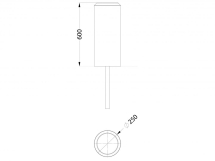 РМФ 1.05 Столбик Н=600