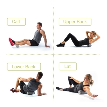 Массажный цилиндр CORE Roller, 30,5 см, мягкий Массажный цилиндр CORE Roller, 30,5 см, мягкий