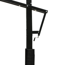 Баскетбольная стационарная стойка DFC ING72GU 180x105см стекло 10мм (пять коробов)