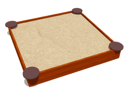 Песочница ВСТ 1152 для детской площадки Песочница ВСТ 1152 для детской площадки