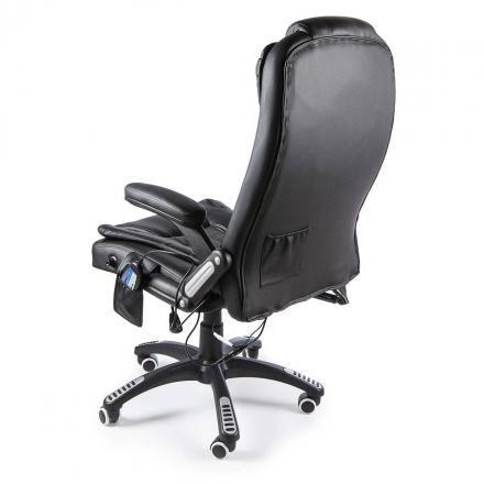Офисное массажное кресло Calviano Veroni 54 (черное), фото 7