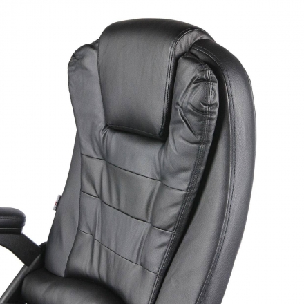 Офисное массажное кресло Calviano Veroni 54 (черное), фото 4