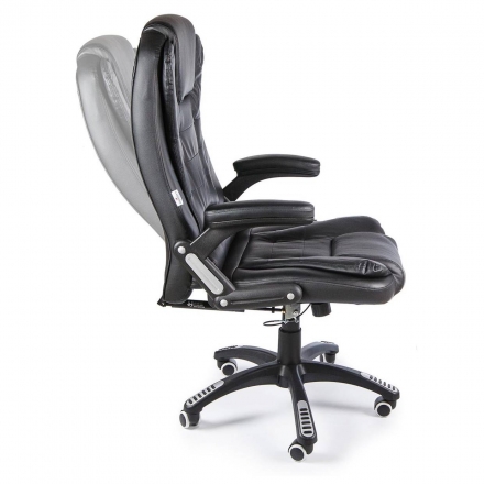 Офисное массажное кресло Calviano Veroni 54 (черное), фото 5
