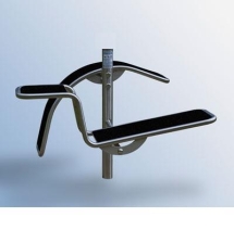 Скамья для пресса из нержавеющей стали  УТЭ-055 