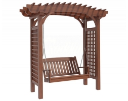 Пергола-качели Исток 1 Сосна, фото 1 Пергола-качели Исток 1 Сосна, фото 1