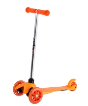 Самокат 3-колесный Kinder, 120/80 мм, оранжевый Самокат 3-колесный Kinder, 120/80 мм, оранжевый