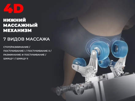 Массажное кресло FUJIMO EXCELSIOR F900 Бежевый, фото 15