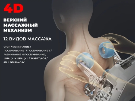 Массажное кресло FUJIMO EXCELSIOR F900 Бежевый, фото 8