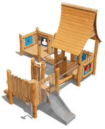 Игровой комплекс Эко VST 0022/5 для детской площадки, фото 1 Игровой комплекс Эко VST 0022/5 для детской площадки, фото 1