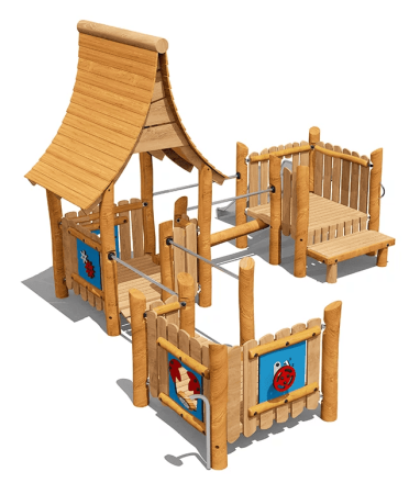 Игровой комплекс Эко VST 0022/5 для детской площадки, фото 2