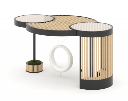 КОНСТРУКЦИЯ ДЛЯ УЛИЧНЫХ ПЛОЩАДОК PERGOLA «PR-00.01-01», фото 1