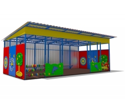 Теневой навес игровой Чудо 30 м2, фото 2 Теневой навес игровой Чудо 30 м2, фото 2