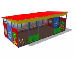 Теневой навес игровой Чудо 30 м2, фото 1 Теневой навес игровой Чудо 30 м2, фото 1