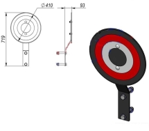 Мишень для медболов KF016 Мишень для медболов KF016