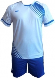 Форма футбол 88003 CLIFF бело-синяя XL