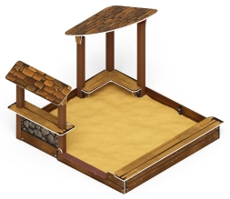 Песочный дворик (Коричневый) - ИО 6.01.01-02, фото 1