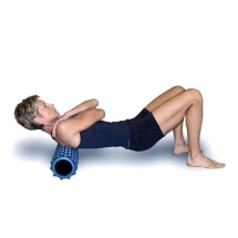 Компактный массажный ролл RumbleRoller Compact, жесткость: стандартная