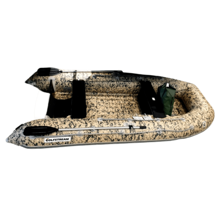 Моторная лодка ПВХ GOLFSTREAM MF 400 НДНД Светло-серый, фото 1