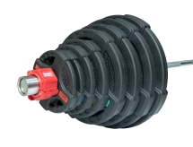 Штанга олимпийская 180 кг (диски с двумя хватами) Штанга олимпийская 180 кг (диски с двумя хватами)