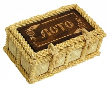 Русское Лото &quot;Солома&quot; в деревянном боксе