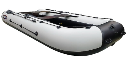 Лодка ПВХ Хантер 385 А Лайт надувная под мотор, фото 3
