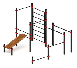 Воркаут 89 красный ВТ 11.21-01, фото 2 Воркаут 89 красный ВТ 11.21-01, фото 2