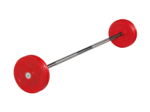 Штанга неразборная "Barbell" с цветными дисками d 25 мм, 25 кг Штанга неразборная "Barbell" с цветными дисками d 25 мм, 25 кг