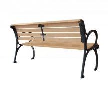 Скамейка чугунная Сеттльмент 2,0 м (3 опоры)