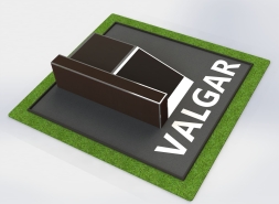 Средний Фанбокс с прямой гранью, усеченный, фото 2