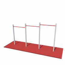 Перекладины разно уровневые для норм ГТО S603 IronKing Перекладины разно уровневые для норм ГТО S603 IronKing