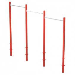 Перекладины разно уровневые для норм ГТО S603 IronKing, фото 1