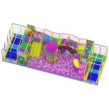 Уличный лабиринт "Арабские сказки" 66 м² (14.2*4.65*4м), фото 1