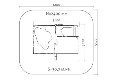 Домик-беседка Шалаш 06021 для детской площадки, фото 4