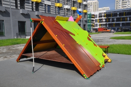 Домик-беседка Шалаш 06021 для детской площадки, фото 5