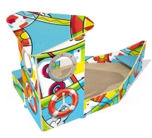 Песочница &quot;Кораблик&quot;, паттерн &quot;Фэнтази&quot; ПС030.01.02.17