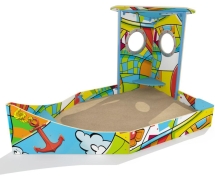 Песочница &quot;Кораблик&quot;, паттерн &quot;Фэнтази&quot; ПС030.01.02.17