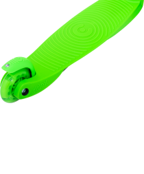 Самокат 3-колесный Zippy 3D, 120/80 мм, зеленый, фото 6