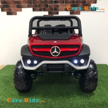 Электромобиль Mercedes-Benz Unimog Concept P555BP 4WD красный