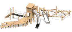Игровой комплекс Эко ИК-216 для детской площадки Игровой комплекс Эко ИК-216 для детской площадки