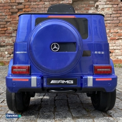 Электромобиль Mercedes-Benz AMG G63 k999kk 4WD синий глянец, фото 14