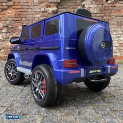 Электромобиль Mercedes-Benz AMG G63 k999kk 4WD синий глянец, фото 6