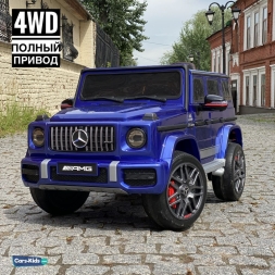 Электромобиль Mercedes-Benz AMG G63 k999kk 4WD синий глянец, фото 1