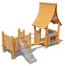 Игровой комплекс Эко VST 0022/3 для детской площадки, фото 1 Игровой комплекс Эко VST 0022/3 для детской площадки, фото 1