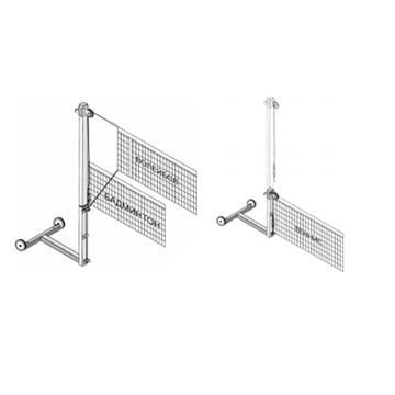 Мобильные стойки для бадминтона и большого тенниса, фото 1